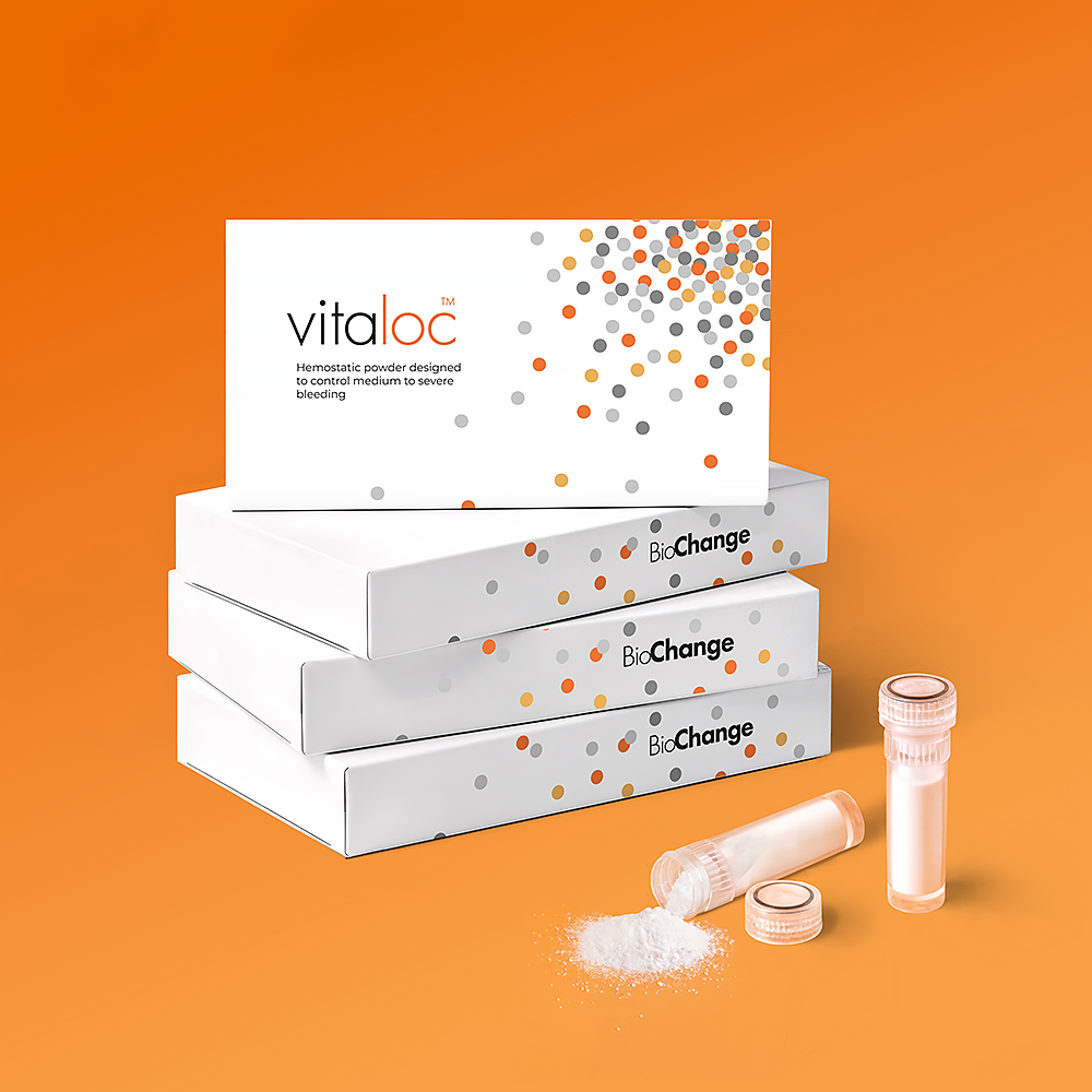 Vitaloc™  - veterinary hemostatic powder (2X500mg)